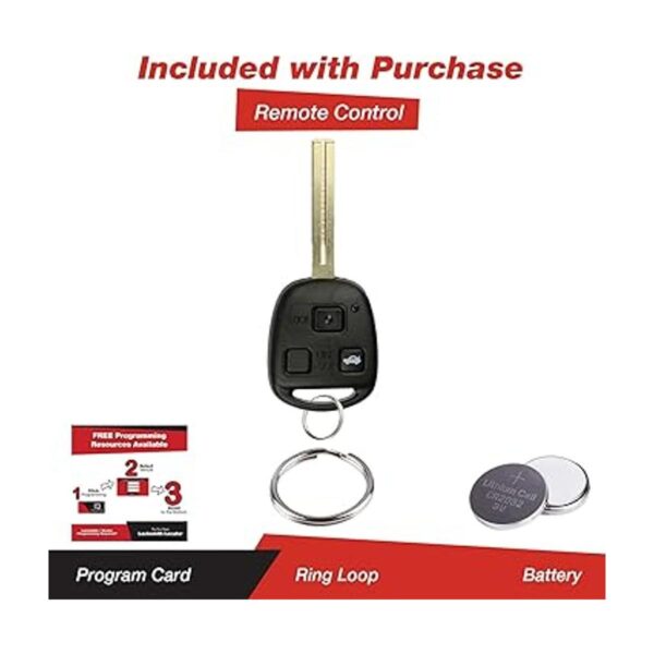 KeylessOption Llave de encendido para Lexus ES330 LS430_2