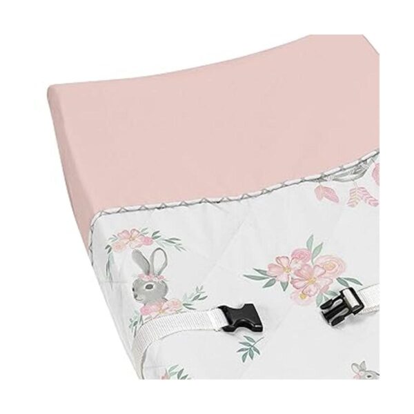 Sweet Jojo Designs Funda para cambiador diseño de flores_4