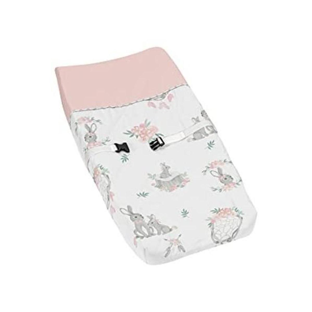 Sweet Jojo Designs Funda para cambiador diseño de flores