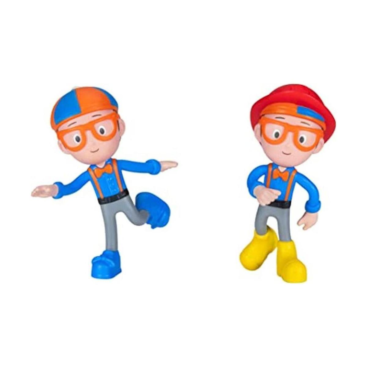 Blippi Figuras de juguete flexibles incluye dos