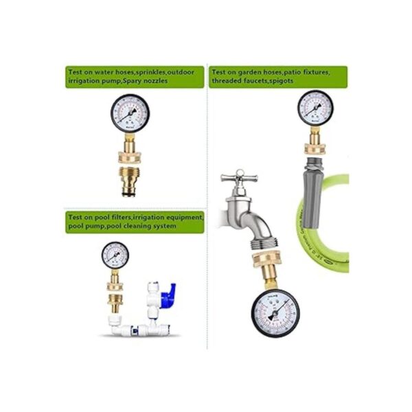 Kit de medidor de presión de agua medidor universal de_2