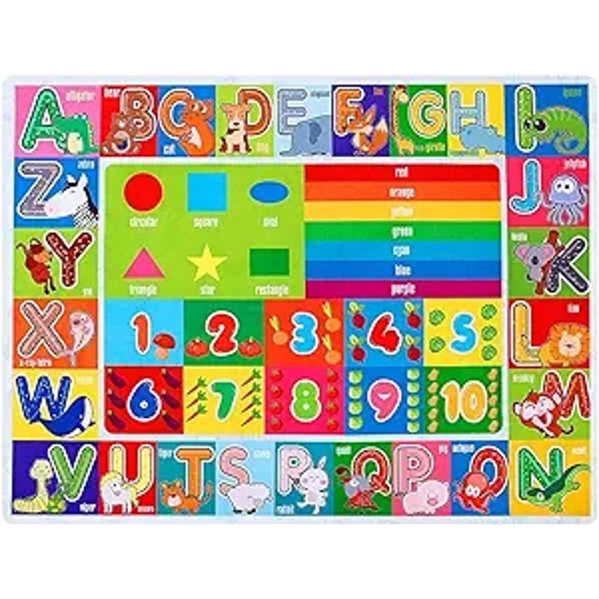 IMIKEYA Alfombra educativa para niños colección Playtime