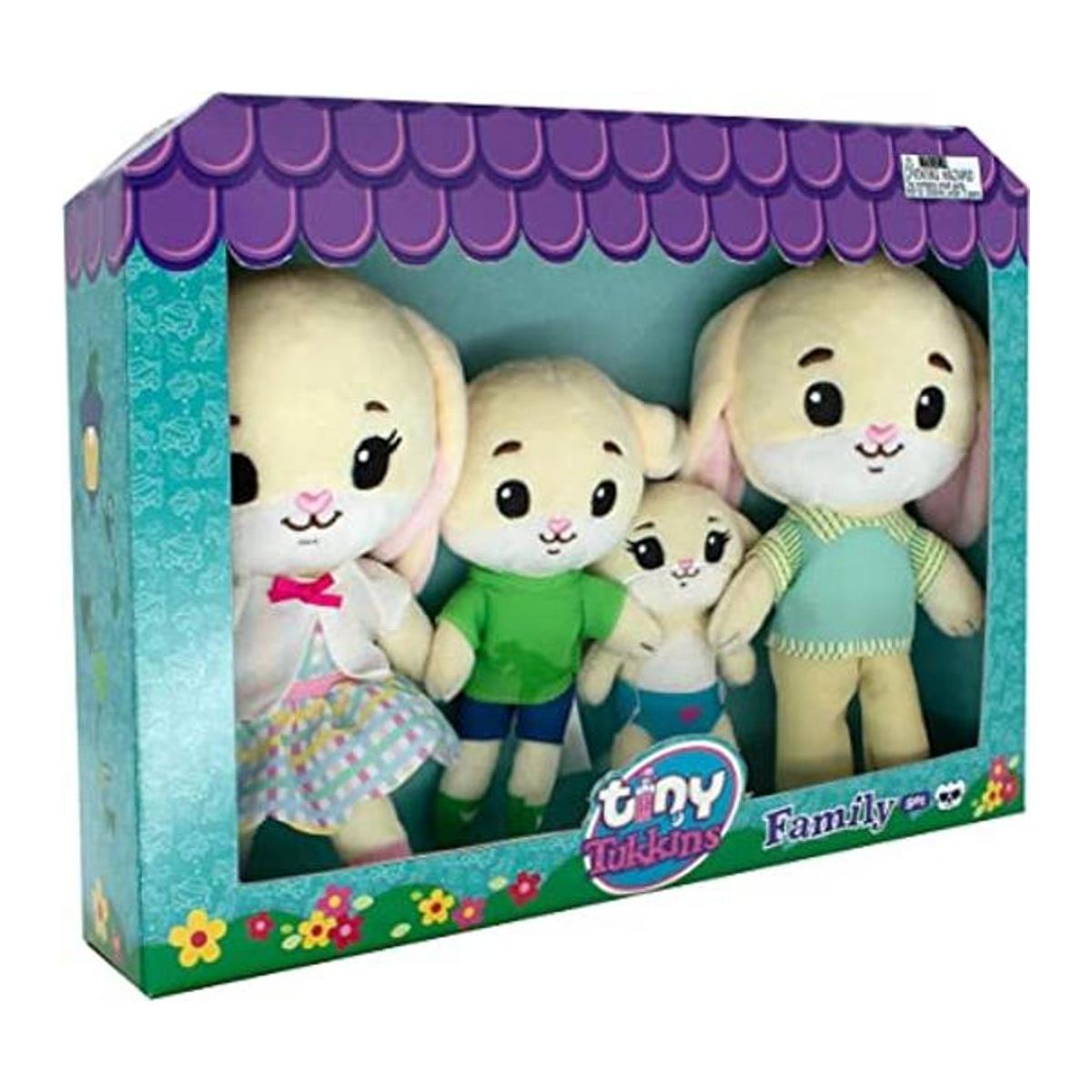 Tiny Tukkins Paquete familiar de 4 piezas Familia de