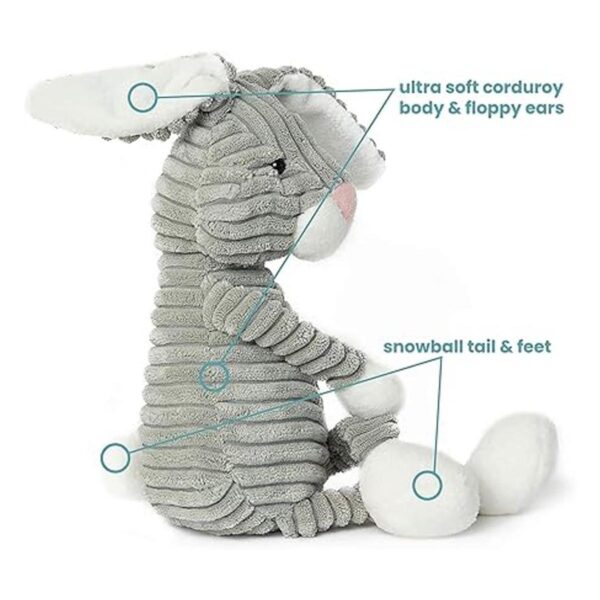 Bonita almohada de animales de peluche de conejo almohada