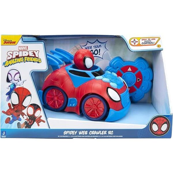 Spidey and His Amazing Friends Web Crawler RC Vehículo
