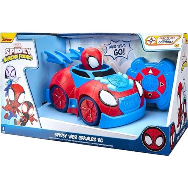 Spidey and His Amazing Friends Web Crawler RC Vehículo