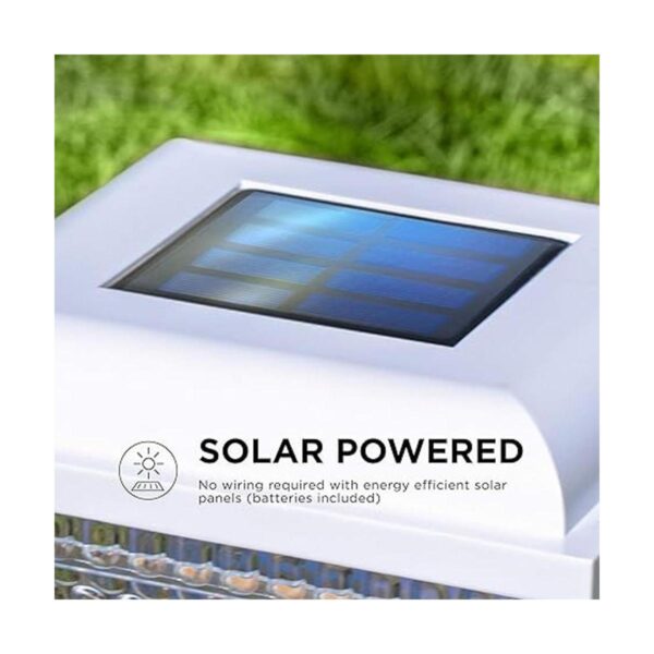 Home Zone Luces solares de seguridad para poste Luces_2