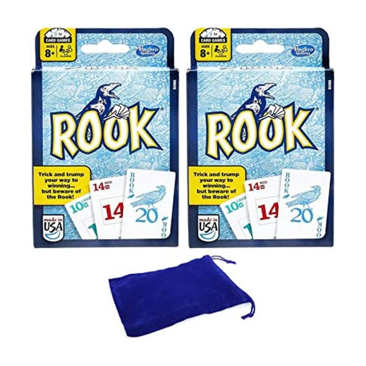 Juego de cartas Rook con bolsa de cordón