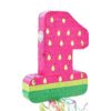 Piñata de sandía para niños 1er fiesta de cumpleaños_6