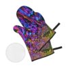 Juego de manoplas y soportes para ollas de cristal de_2