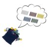 JUNWRROW Juego de bingo de lujo con jaula de bingo de 6_4