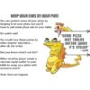 Juego de cartas de pizza de Blobby Crazy Fun Estratégica_2