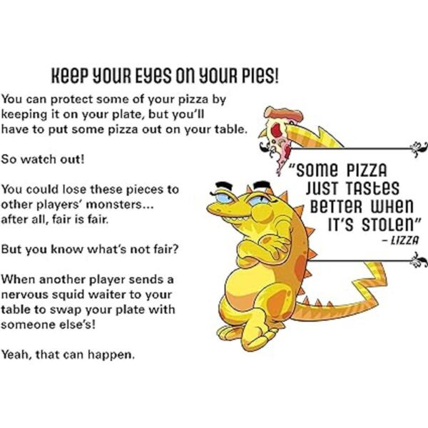 Juego de cartas de pizza de Blobby Crazy Fun Estratégica_2