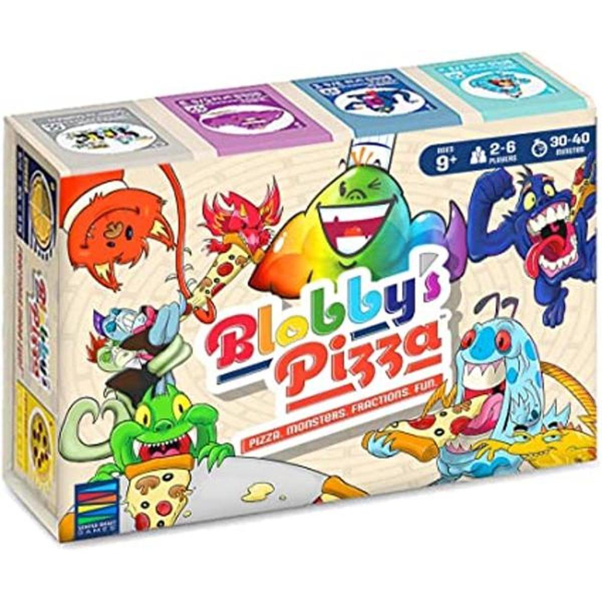 Juego de cartas de pizza de Blobby Crazy Fun Estratégica