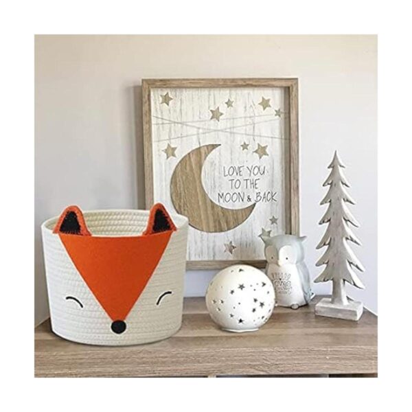 TT Homewares Cesta pequeña de zorro naranja para_6
