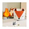 TT Homewares Cesta pequeña de zorro naranja para_5