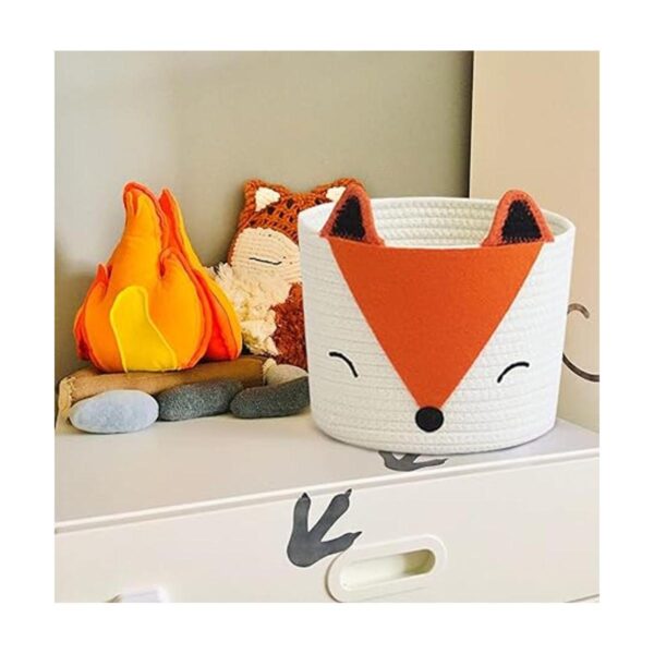 TT Homewares Cesta pequeña de zorro naranja para_5