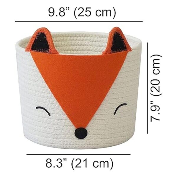 TT Homewares Cesta pequeña de zorro naranja para_2