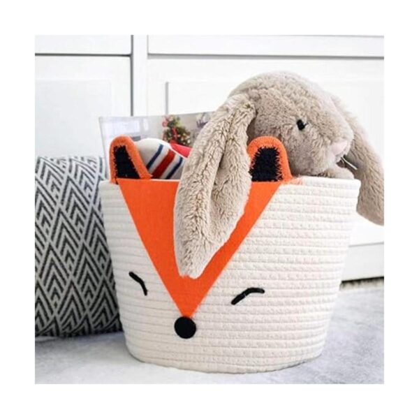 TT Homewares Cesta pequeña de zorro naranja para_3