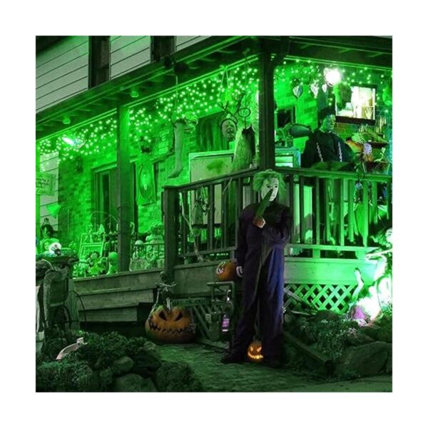 JMEXSUSS Paquete de 2 100 luces LED solares verdes de_2