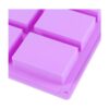 KINJOEK Molde de silicona para jabón 9 paquetes 54