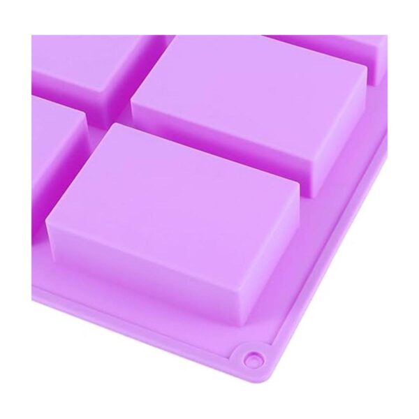 KINJOEK Molde de silicona para jabón 9 paquetes 54