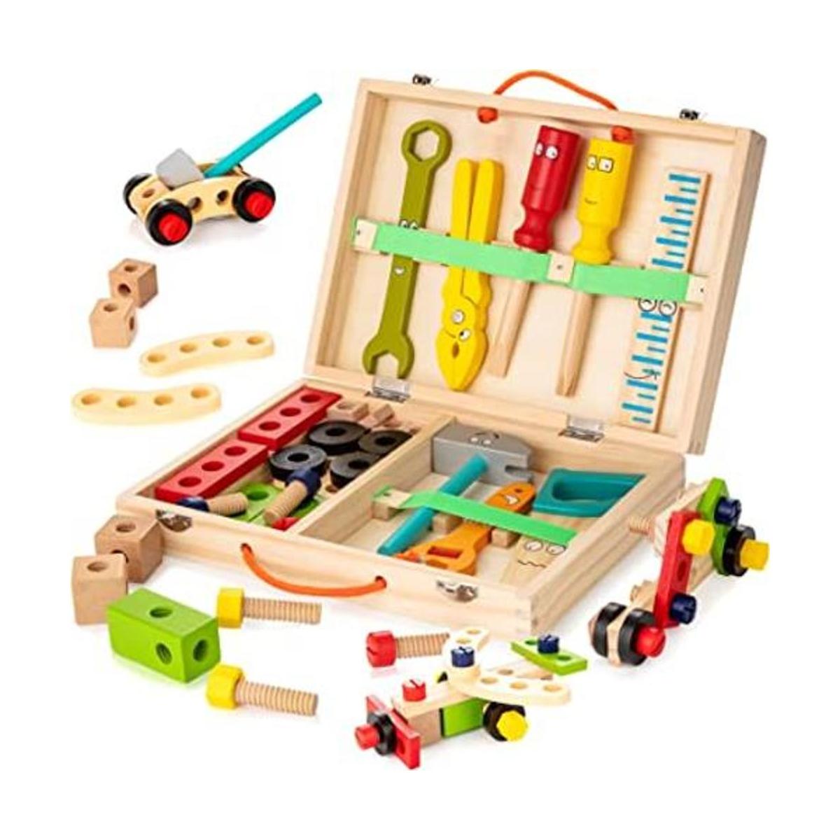 Kit de herramientas KIDWILL para niños caja de