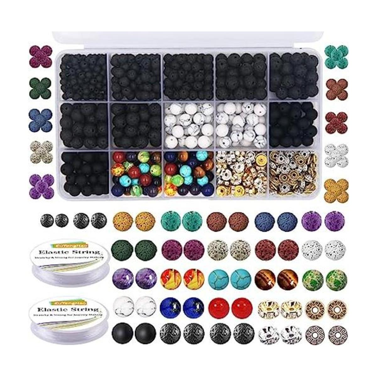 EuTengHao Kit de fabricación de pulseras de cuentas de