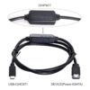 CY eSATA a USB C Cable USB Tipo C Macho Host a eSATA_3