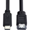 CY eSATA a USB C Cable USB Tipo C Macho Host a eSATA_1