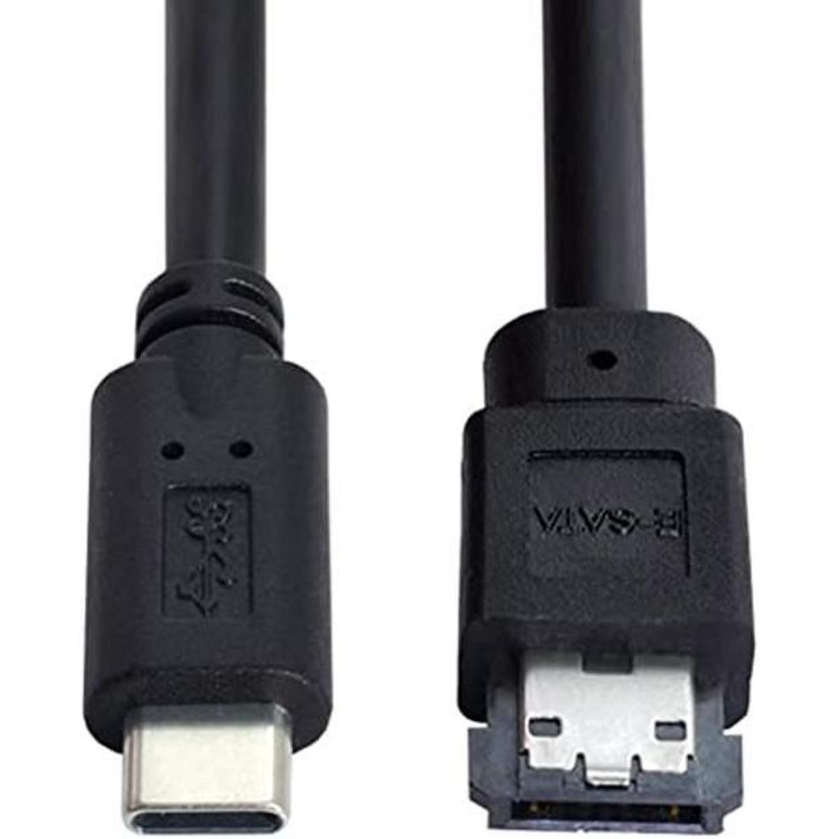 CY eSATA a USB C Cable USB Tipo C Macho Host a eSATA