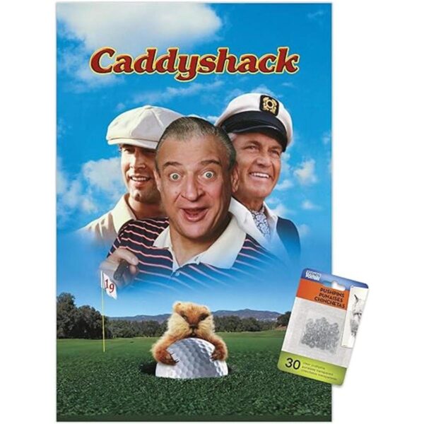 Caddyshack Póster de pared con pasadores_1