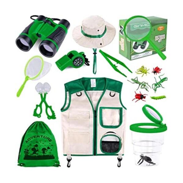 GINMIC Kit de explorador para niños y niñas kit de_1