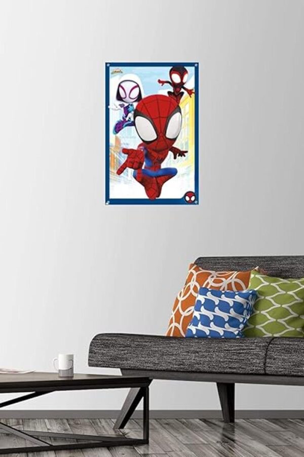 Póster de pared de Marvel Spidey and His Amazing Friends_2