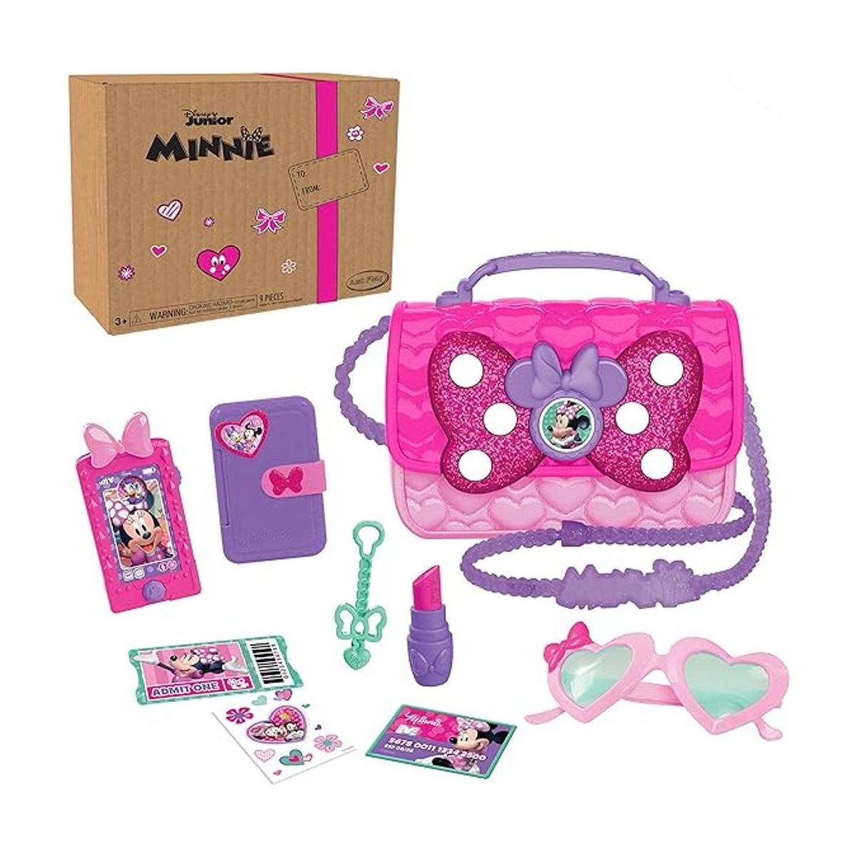 Just Play Juego de 9 bolsas de Minnie Mouse Bowfabulosas