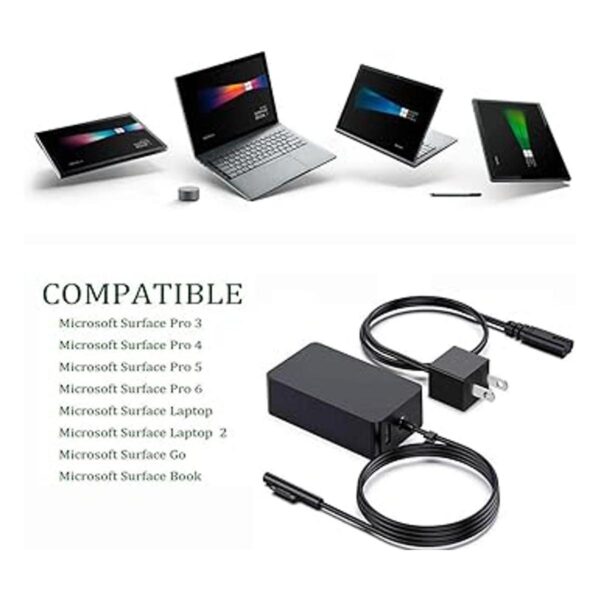 Cargador de superficie 44 W 15 V 2.58 A adaptador de_2