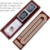 Juegoal Juego de mesa de madera mejorado tablero continuo