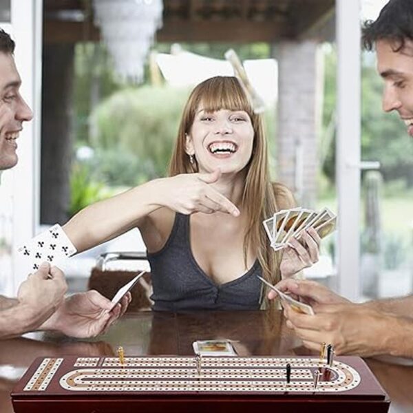 Juegoal Juego de mesa de madera mejorado tablero continuo