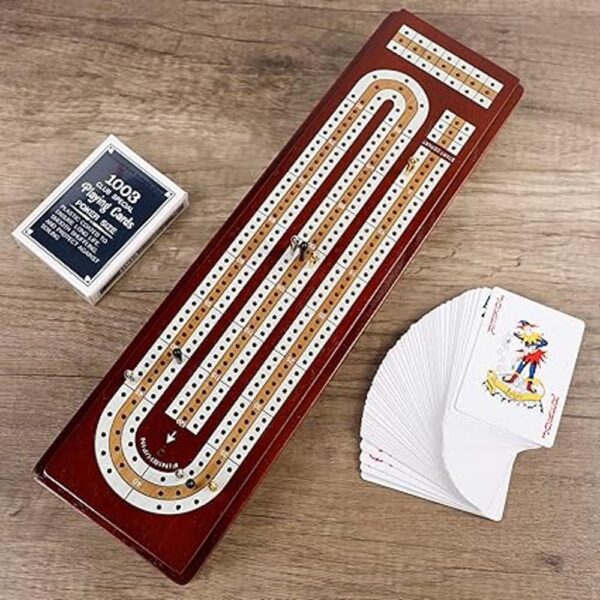 Juegoal Juego de mesa de madera mejorado tablero continuo