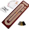 Juegoal Juego de mesa de madera mejorado tablero continuo