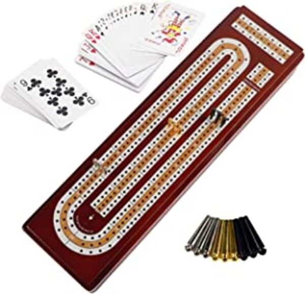 Juegoal Juego de mesa de madera mejorado tablero continuo