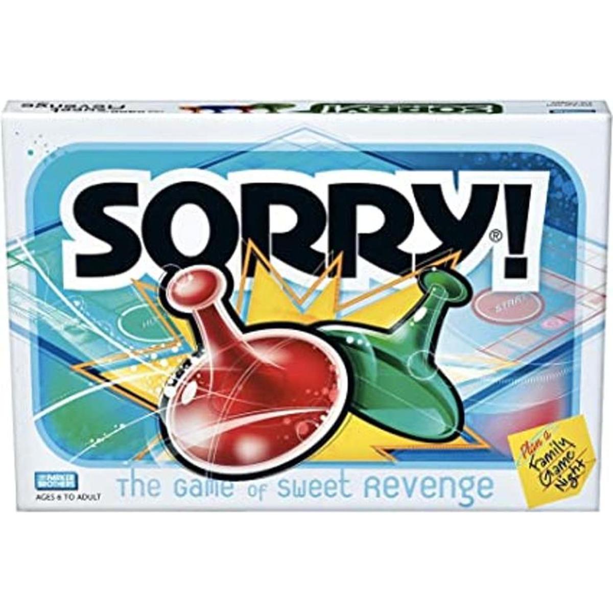 Hasbro Gaming Lo sentimos Juego de mesa familiar Parker
