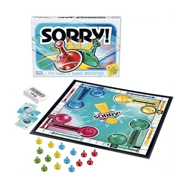 Hasbro Gaming Lo sentimos Juego de mesa familiar Parker_3