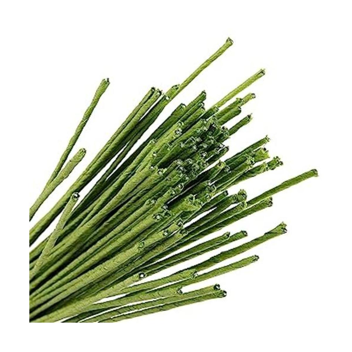 KEILEOHO 400 piezas de alambre de tallo floral calibre