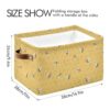 Cesta de almacenamiento cubo de abeja de animales