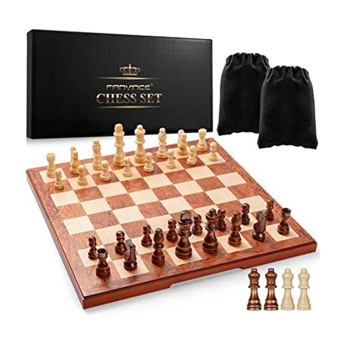 Juego de ajedrez Juego de mesa de madera con
