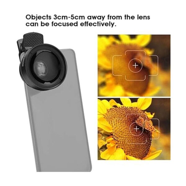 S erounder Accesorio de lente de teléfono celular 2 en 1_2