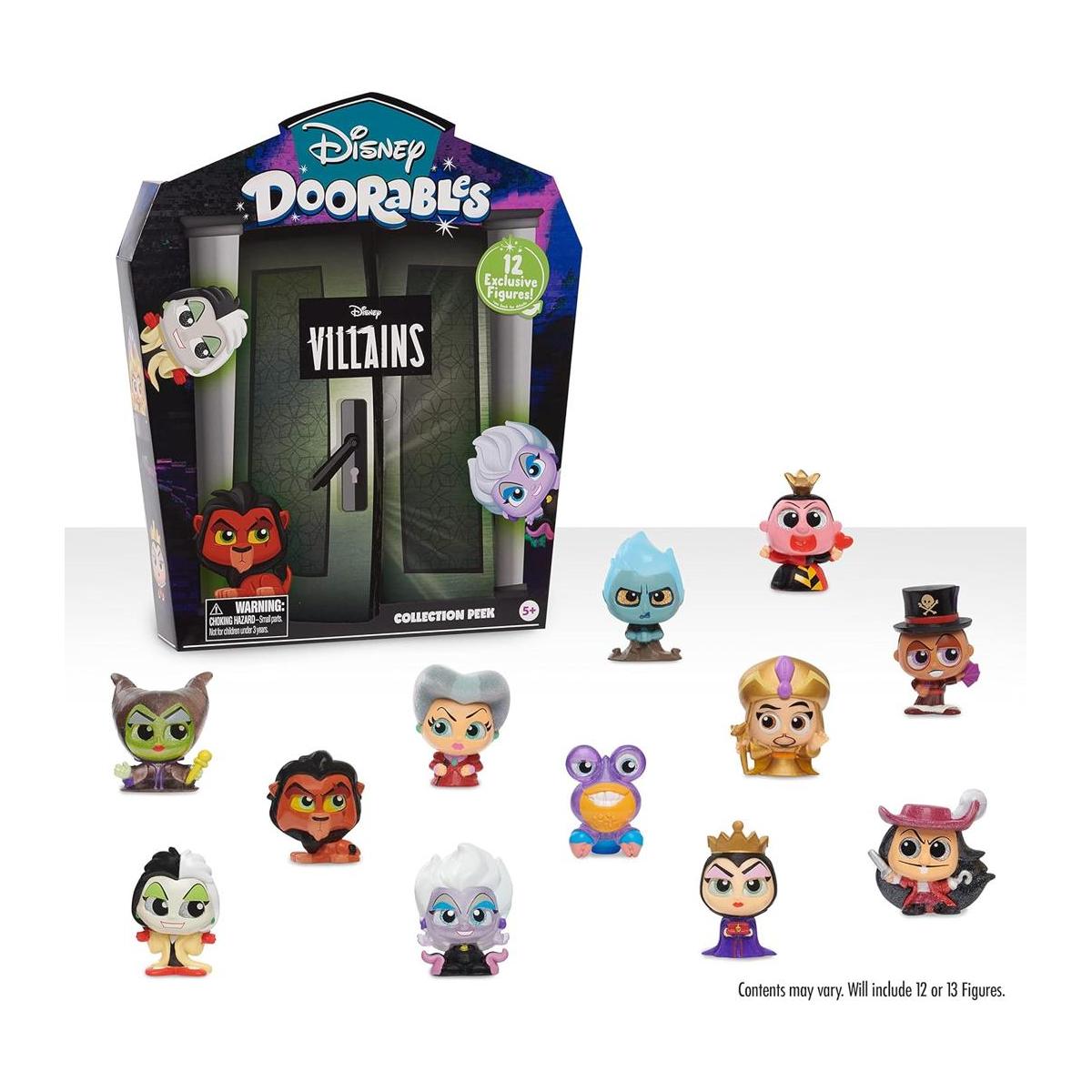 Just Play Colección de Disney Doorables Villain incluye