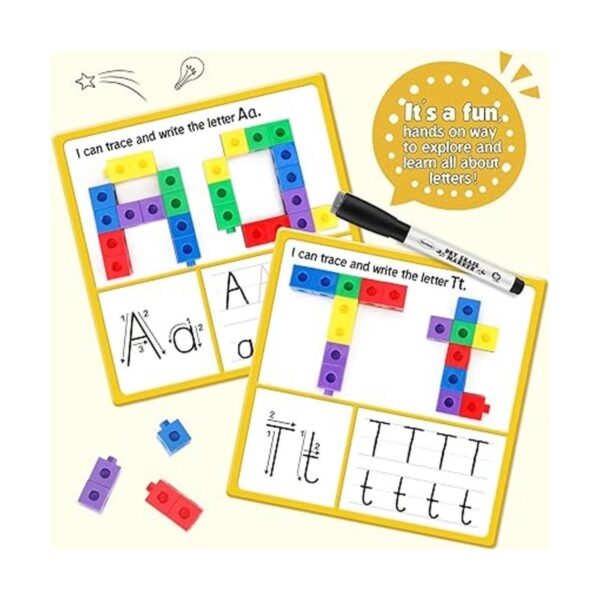 Torlam Math Cubes Juego de actividades de manipulación de_3