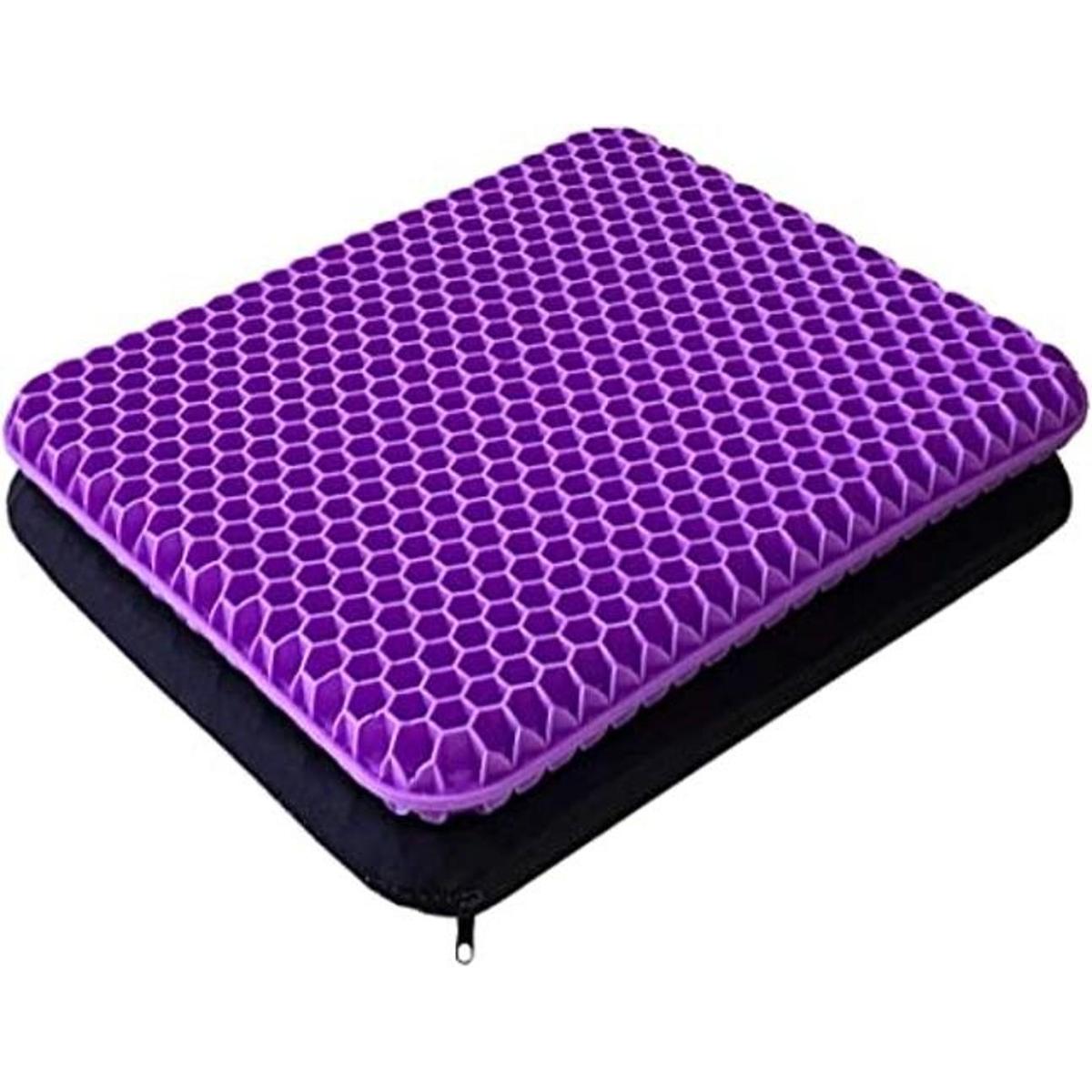 Cojín de asiento de gel Cojín mejorado de doble grosor